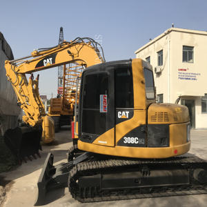 Excavatrice d'occasion Caterpillar 308CR d'origine avec garantie d'un an, matériel de construction d'occasion en provenance du Japon - Product Image 1
