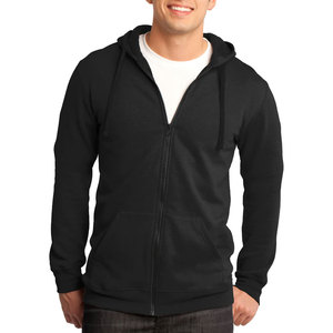 Bella Canvas Unisex Poly-Cotton Fleece Cremallera Sudadera con capucha - Product Image 4