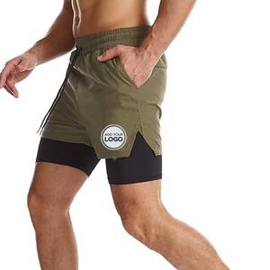 Short de sport léger pour homme avec poches zippées 7 "/5"/9 "Gym Workout Liner Shorts - Product Image 3