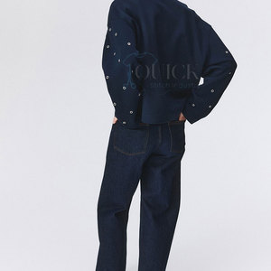 Sweat-shirt décontracté d'hiver sur mesure avec strass sur le devant, écologique, respirant, manches longues, vente en gros, logo personnalisé OEM - Product Image 4