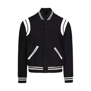 Veste de Baseball Homme Slim Fit de Haute Qualité, Personnalisée, Respirante, Nouvelle Arrivée, Vente en Gros, Style Urbain - Product Image 1