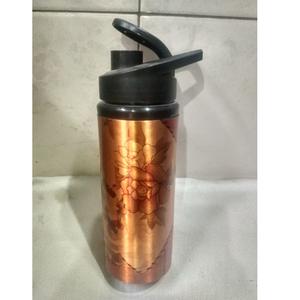 Botella de agua estándar de cobre puro, botella de agua impresa personalizada, beneficios para la salud, usos para gimnasio, botella de tamaño personalizado - Product Image 4