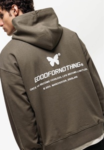 OEM servicio personalizado de gran tamaño pesado de algodón de los hombres de encargo Premium logotipo personalizado Sudadera con capucha al por mayor oferta tendencia 2024 calidad - Product Image 2