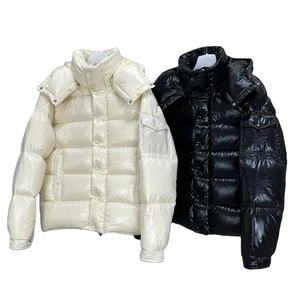 Outdoor Men's Winter Canvas Stand Collar Front Padding Coat High Quality <b>Padded</b> Oversized Lightweight <b>Waterproof</b> Puffer <b>Jacket</b> - Product Image 1