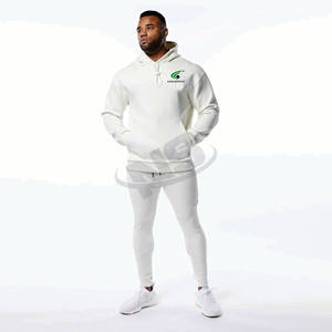 Moda básica algodón mezclado hombres sudaderas con capucha logotipo personalizado pulóver ropa casual calidad superior Sudadera con capucha para ropa de calle y gimnasio - Product Image 1
