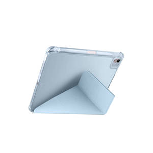 Étui Netzy 2025 M3 pour iPad Air 11 SAFA avec support pliable triple, porte-crayon, or rose, en TPU, PU et PC, design protecteur - Product Image 6