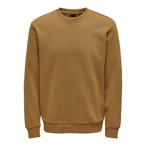 Sweat à capuche 100% coton de haute qualité pour hommes sweats en polaire d'hiver épais avec imprimé brodé personnalisable - Product Image 1