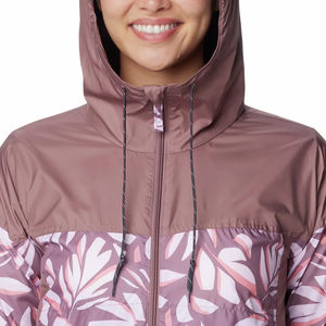 Coupe-vent pour femmes de haute qualité Vestes imperméables légères avec capuche réglable pour toutes les saisons Veste coupe-vent pour femmes - Product Image 3