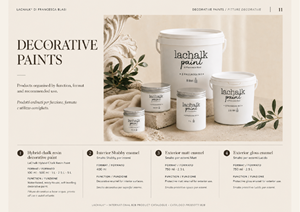 สีอะคริลิค LaChalk เนื้อนุ่ม สีม่วงอ่อน 100 มล. แบบด้าน สำหรับทาเฟอร์นิเจอร์ ผลิตในอิตาลี - Product Image 6