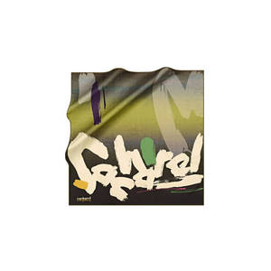 Colorful 90x90 Cacharel Polyester Twill <b>Square</b> <b>Scarf</b> - Product Image 1