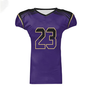 Uniformes de football américain respirants personnalisés de sublimation ensembles de vêtements haut de gamme - Product Image 5