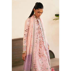 Suffuse LEENA Lujoso Vestido Bordado para Eid'26, Elegante Corte en A, Cuello Alto, TC-1556 - Product Image 3