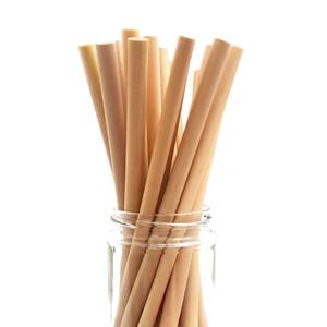 Pailles en bambou réutilisables de haute qualité au prix le plus bas, en vrac pour la vente en gros, pailles en bambou jetables avec logo personnalisé - Product Image 6