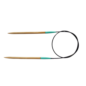 Aiguilles à tricoter circulaires les plus populaires en bambou avec tige annulaire carbonisée de la série de longueurs de la manufacture - Product Image 1