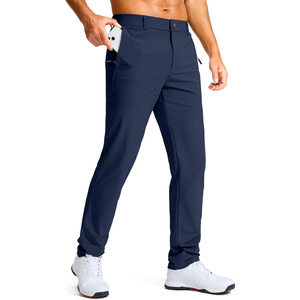 Pantalones de golf transpirables elásticos para hombre con logotipo OEM personalizado para promociones corporativas y regalos - Product Image 1