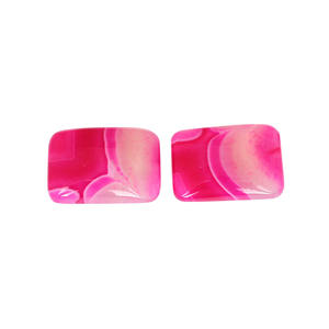 Colgante de Ágata Rosa Rectangular, Piedra Rectangular Cabujón para Joyería, Gema Artesanal, Cristal Curativo, Mayorista de Gemas - Product Image 3