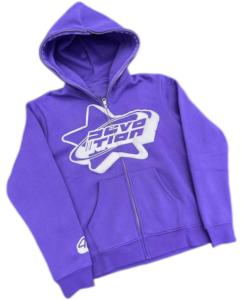 2024 Sweat à capuche d'impression bouffante 3D avec logo personnalisé pour hommes de haute qualité décontracté surdimensionné avec fermeture à glissière complète col à capuche en polaire respirante - Product Image 4