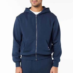 Sweat-shirts à capuche zippés pour hommes tendance et personnalisés, de haute qualité, 100% coton, séchage rapide, style designer, logo, prix de gros - Product Image 1