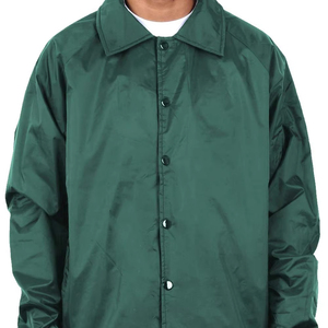 เสื้อโค้ชผู้ชายราคาถูก ระบายอากาศได้ดี สกรีนโลโก้ได้ ขายดี สวมใส่สบาย ทันสมัย ดีไซน์ยอดนิยม - Product Image 1