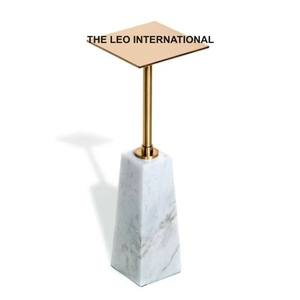 Meubles faits à la main de qualité supérieure Table d'appoint classique et élégante en métal Table d'appoint en laiton massif coulé de concepteur tendance - Product Image 4