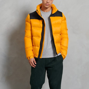Veste matelassée pour homme en nylon à deux couleurs, à capuche, sans manches, zippée, fine, imperméable, sur mesure, vente en gros - Product Image 1