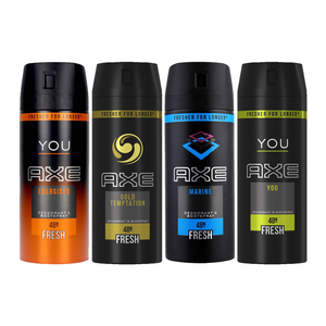 Axxe Intense Fresh 150ML Spray Corporel pour Homme Déodorant Longue Durée Qualité Exportation Fournisseur En Gros En Vrac - Product Image 1