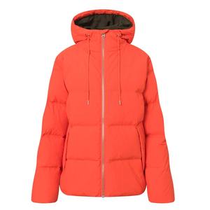 Chaquetas de mujer, Abrigo acolchado de burbujas, chaqueta acolchada de invierno con estampado personalizado, chaqueta informal con capucha cálida a prueba de viento y cierre de cremallera - Product Image 1