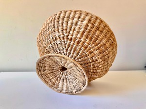 Grand bol tissé à partir de jacinthe d'eau Décoration de présentation de repas naturels Produits vietnamiens en gros écologiques - Product Image 4