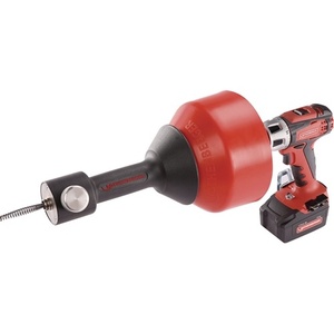 ROSPIMATIC CL Set Máquina Eléctrica para Limpiar Tuberías, Longitud de Espiral de 7.5 m, Diámetro de Espiral de 8 mm, Accesorios para Herramientas de Limpieza del Hogar - Product Image 1