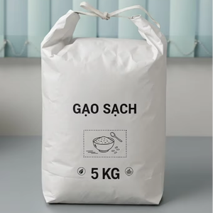 Bolsas de válvula de papel Kraft ecológicas para envasado de arroz (5kg 20kg), aptas para alimentos y listas para exportar - Product Image 1