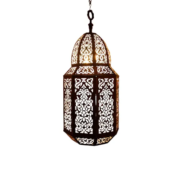 Compre linternas de vela de alta calidad con estilo vintage y metal hecho para usos de decoración por exportadores indios