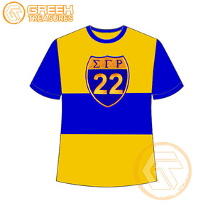 Vente en gros de t-shirt Sigma Gamma Rho pour femmes vêtements de sororité jersey de coton t-shirt respirant de haute qualité vêtements grecs pour femmes - Product Image 2