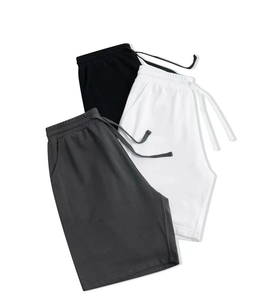 2025 New Multi-Pocket Casual <b>Shorts</b> for Men <b>Women</b> Black White Solid Color Quarterback Pants Breathable Mid-Waist DDP shipping - Product Image 2