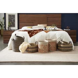 Offre Spéciale jonc de mer décoration panier organisateur de stockage prix de gros chambre meubles décor - Product Image 5