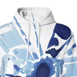 เสื้อฮู้ดผู้หญิงแบบถักลายพิมพ์ สีพื้น โลโก้ด้านหน้า มีซิป ผ้าฝ้าย 100% สไตล์ฮิปฮอป สำหรับขาย - Product Image 5