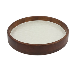 Assiette en métal de luxe assiettes de service en or pour restaurant et maison assiettes artisanales décoratives volume personnalisé - Product Image 4