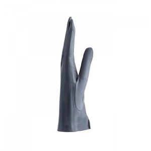 ถุงมือหนังสำหรับผู้หญิงฤดูหนาว ผลิตในอิตาลี บุด้วยผ้าแคชเมียร์ - Product Image 2