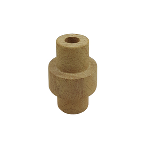 Soporte de vela de madera natural hecho a mano personalizado soporte de Pilar decorativo de mesa Color marrón para decoración de Navidad - Product Image 6
