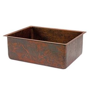 Évier de cuisine en cuivre de style farmhouse moderne haut de gamme, offrant un design élégant, une durabilité, un entretien facile et des fonctionnalités personnalisables - Product Image 1