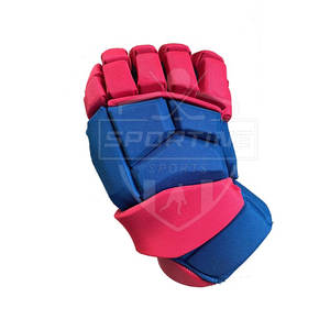 Gants de hockey sur glace en cuir de haute qualité avec poignées Dernière conception Service OEM fabriqué en usine Pakistan-Fabriqué en vente - Product Image 5