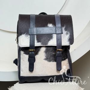 กระเป๋าเป้สะพายหลังใส่แล็ปท็อปกันขโมยกระเป๋าเป้สะพายหลังแบบหรูหราสำหรับผู้ชายและผู้หญิงหนังแท้ทนทาน - Product Image 1