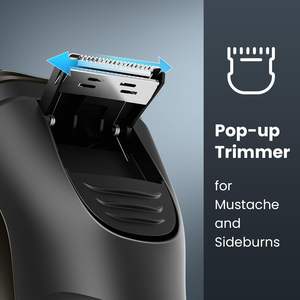 Rasoir Électrique Portable Rechargeable pour Hommes, Étanche, Sans Fil, Tondeuse Faciale, Utilisation Humide et Sèche, Verrouillage de Voyage - Product Image 1