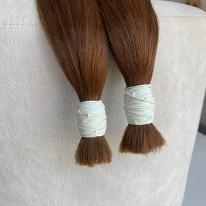 Vietnam Virgin Cuticle Intact 100% Unprocessed Remy <b>Hair</b> Bundle Bulk Double Drawn Weft Raw Indian Temple Human <b>Hair</b> Extension - Product Image 3