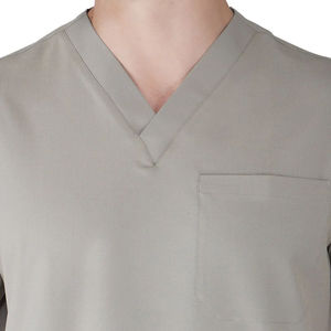 Ensemble de blouses unisexe, chemise à manches courtes à col en V avec poches, pantalon de jogging, uniforme médical, uniforme d'hôpital pour les médecins, tricoté - Product Image 6