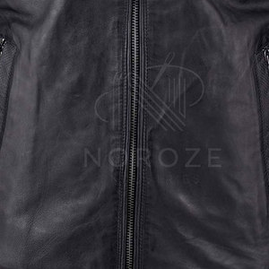 Veste d'hiver en cuir légère en gros Veste en cuir pour homme confortable Vente en ligne Veste en cuir pour homme - Product Image 6