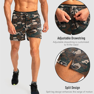 Short de jogging personnalisable pour homme, tissu à séchage rapide, ceinture élastique, idéal pour la course et l'entraînement, réductions sur les commandes en gros - Product Image 5