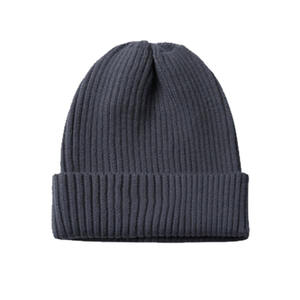 Gorro de Invierno Personalizado, Liso, Teñido, Acrílico, Cálido, Tejido, Unisex, con Logotipo Personalizado 2026 - Product Image 3