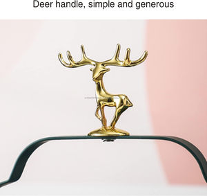 Customized Two Tier <b>Cake</b> <b>Stand</b> With Red Matte And Customized Color Along With Easy Grip Metal Knob In Deer Shape - Product Image 3