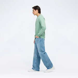 Sudadera Personalizada para Hombre, 100% Algodón, Cuello Redondo, Estilo Urbano, Ecológica, con Logotipo Personalizado, Novedad 2025 - Product Image 3