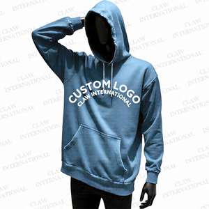 Ropa de calle personalizada Sudadera con capucha Fabricante Hombres Parche desgastado Bordado Serigrafía Sudadera con capucha Último diseño al por mayor - Product Image 5